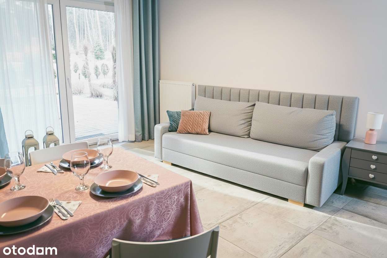 Piękny APARTAMENT 2-pok, BASENY, parter, TARAS, parking, OCHRONA, kort - Pełny obrazek: 5/20