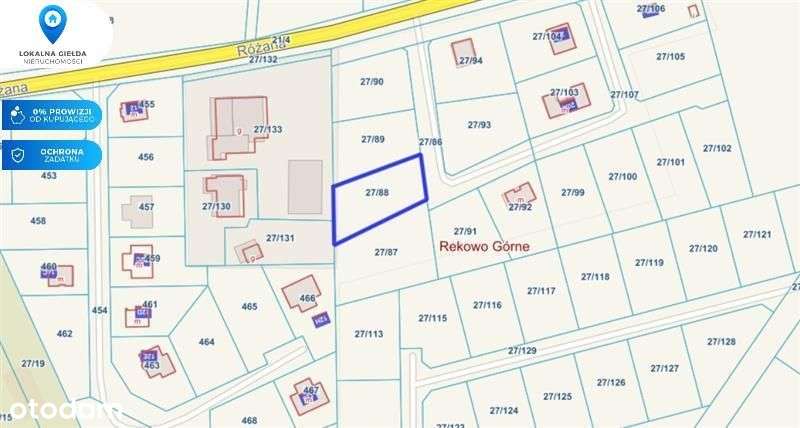 Działka z bardzo dobrym Mpzp (bliźniaki, szereg)-1