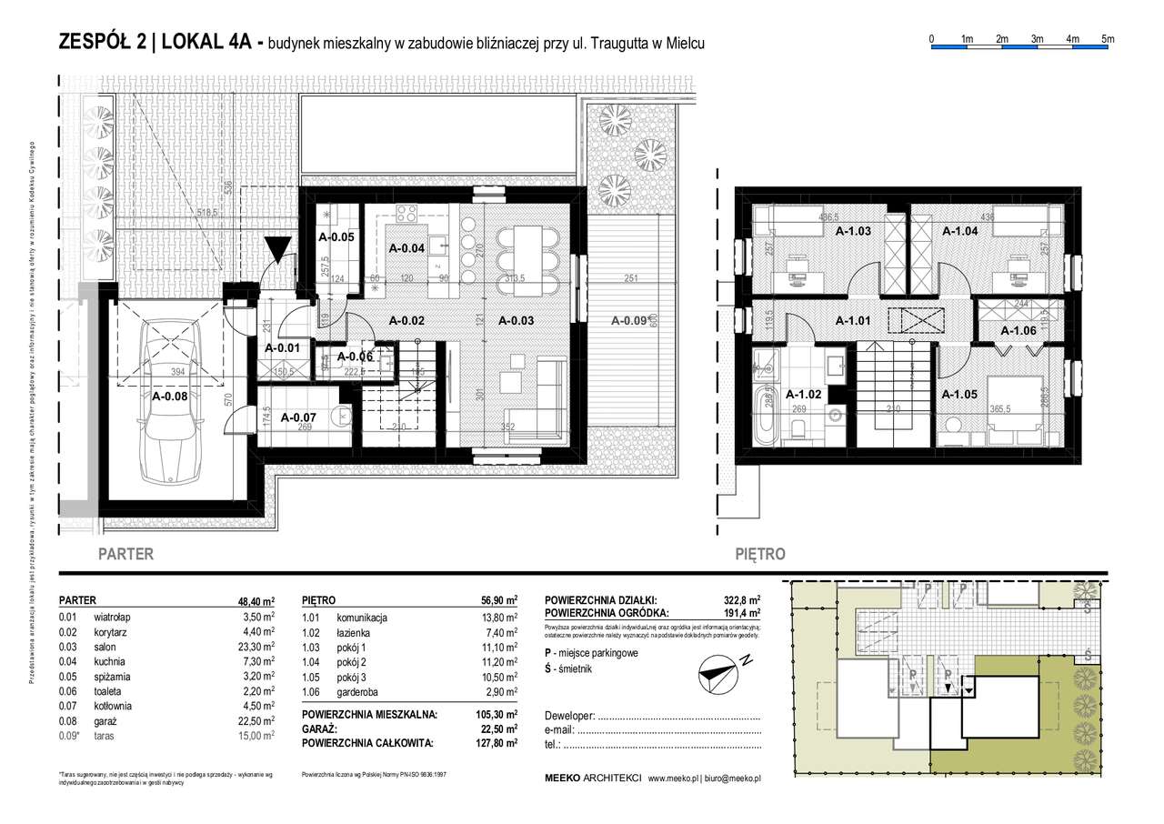 Dom + ogród + garaż Traugutta Mielec-15
