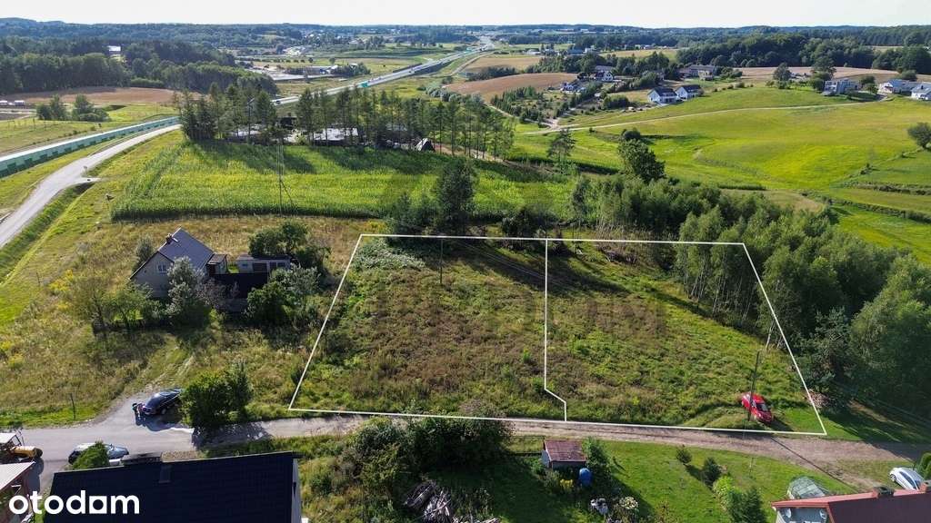 Działka budowlana w Szemudzie Nowiny 1500 m2-6