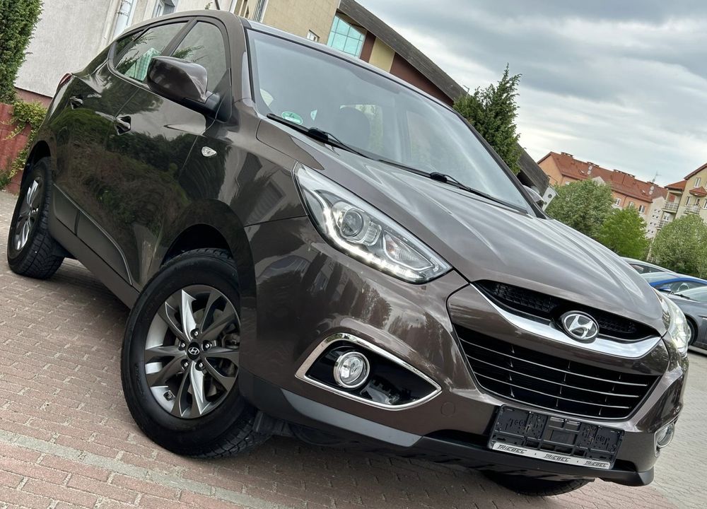 Hyundai ix35 blue 1.6 2WD Finale 2015