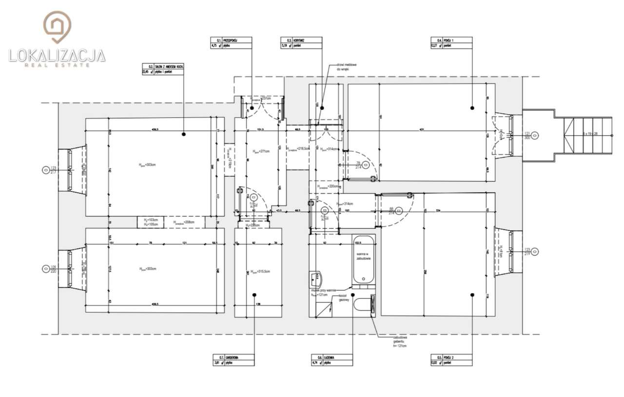 3 Pokoje z ogrodem przy Wawelu | ciche-12