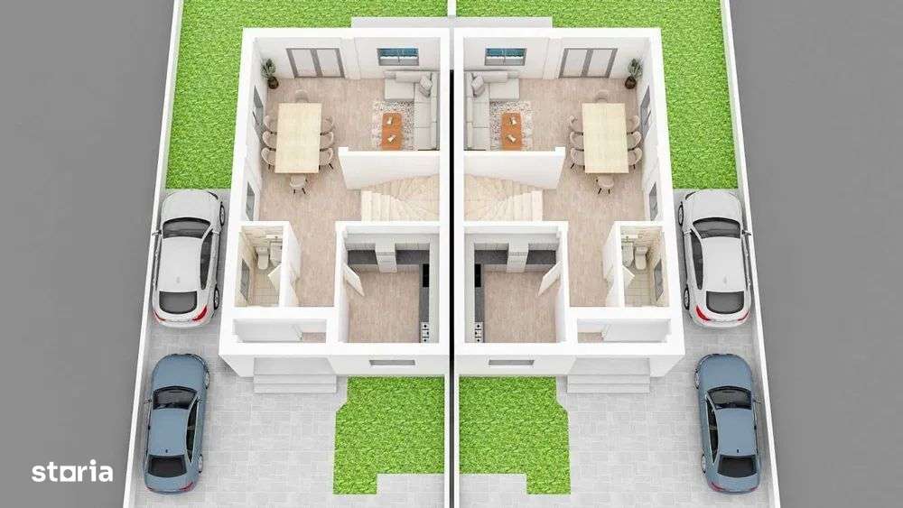 Oferta! Casa noua tip Duplex, 5 Camere, P+1E+M,in Otopeni - Imagine principală: 3/8