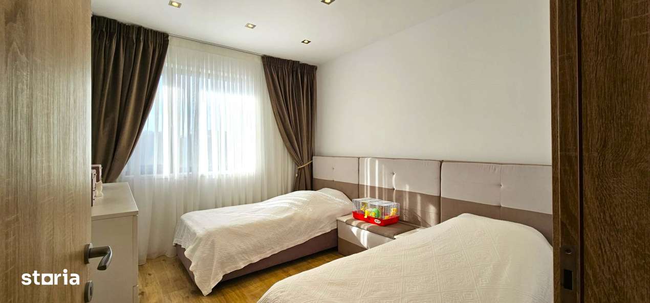 Apt. LUX 4 camere, mobilat, utilat, 2 locuri de parcare, Greenfield-17