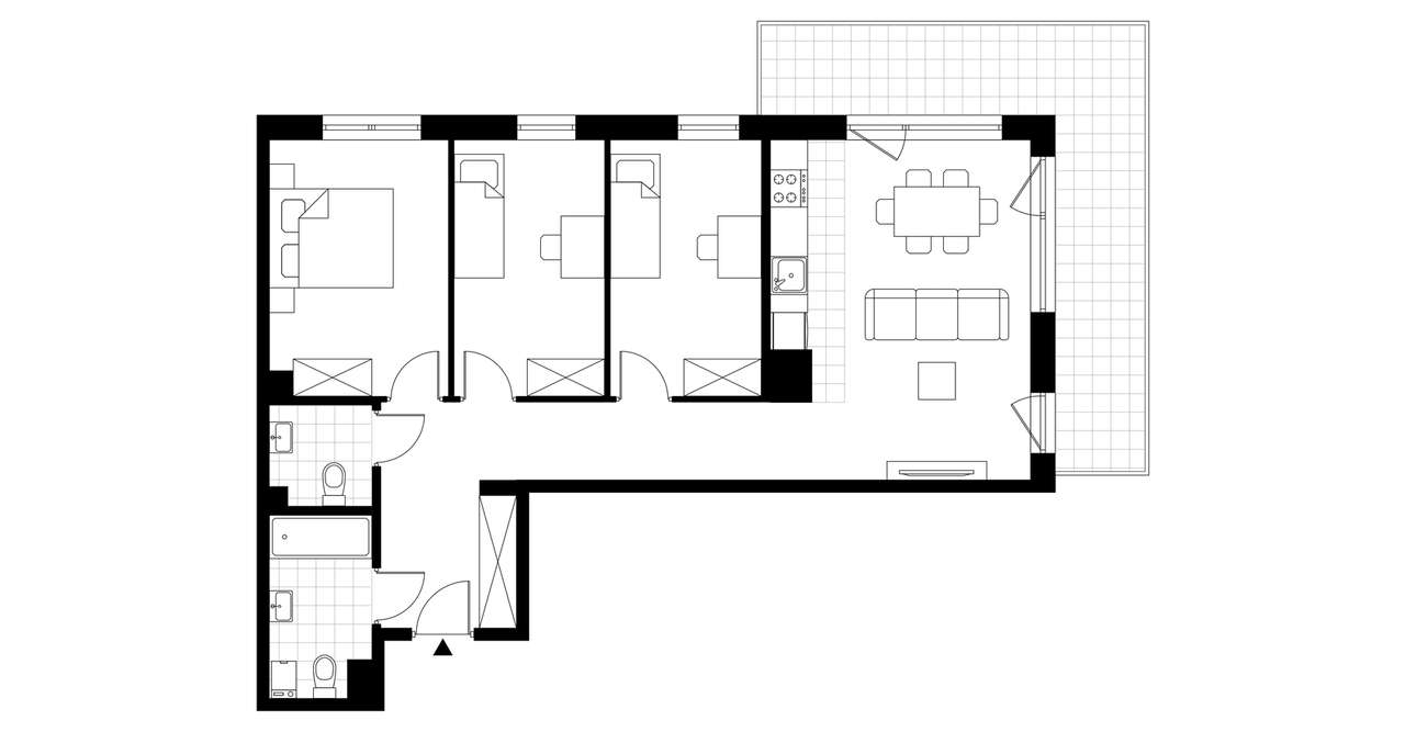 Osiedle Łososiowa | mieszkanie 4-pok. | 136 - Pełny obrazek: 4/7