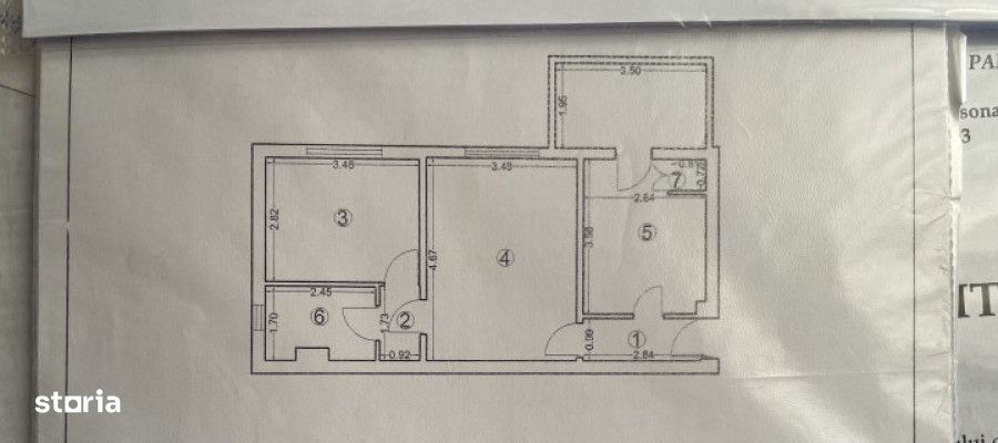 apartament cu 2 camere confort 1, in zona INEL II