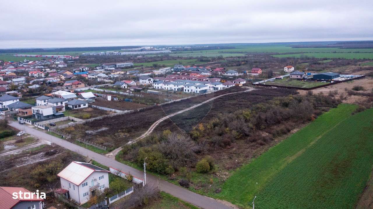 Vanzare teren intravilan 10.000mp Afumati - Strada Teiului-6