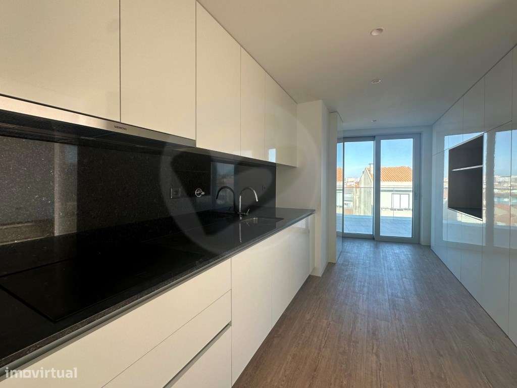 Penthouse T3 Nova em 1ª Linha de Mar em Vila do Conde - Grande imagem: 5/30