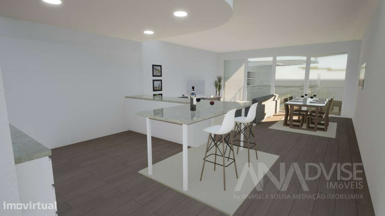 Moradia isolada térrea T3 com grande garagem - Grande imagem: 4/17