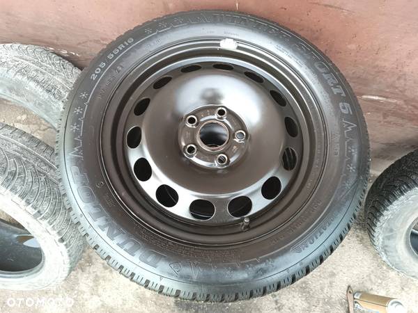 5x112 Felgi Stalowe Stal 16 Koła Zimowe Zima VW GOLF 6 VI 7 VII TOURAN JETTA CADDY PASSAT SKODA OCTAVIA 2 3 YETI SEAT LEON TOLEDO ALTEA AUDI A3 8P 8V A4 B6 A6 C5 Legnica ALU-RAD 205/55 - 3