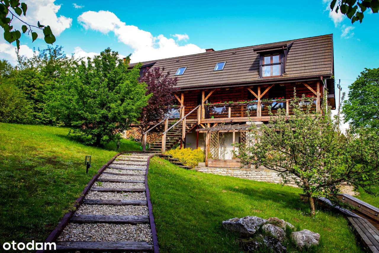 Jurajski Pensjonat Marzeń | Urok Przyrody i Komfort | 1 ha-2