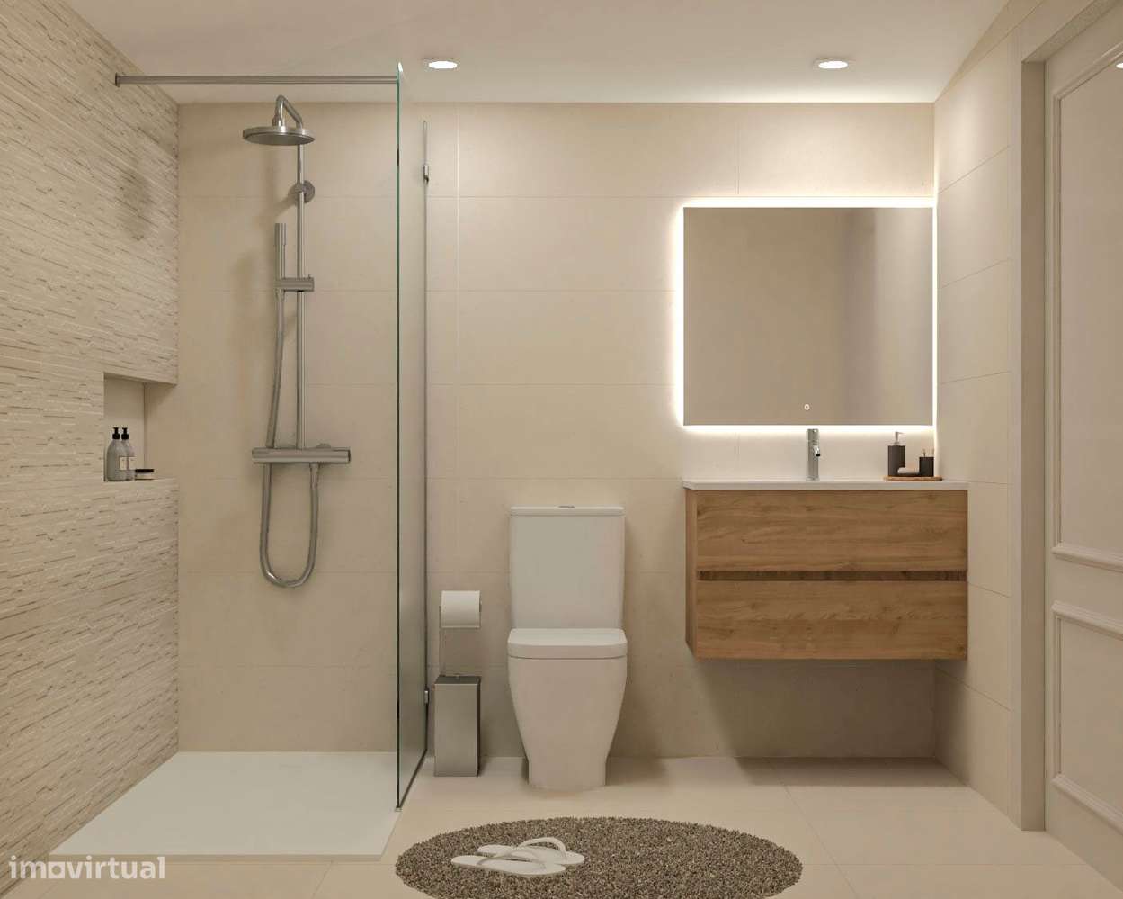 APARTAMENTO T2 Duplex  com terraço novo, Situado no Bairro Novo, ju...-16