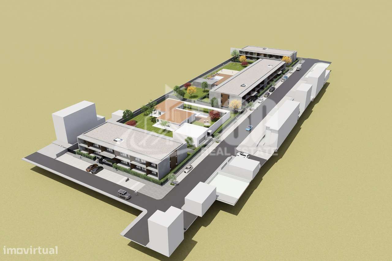 APARTAMENTO T2 C/ TERRAÇO EM CONDOMINIO FECHADO COM PISCINA-31