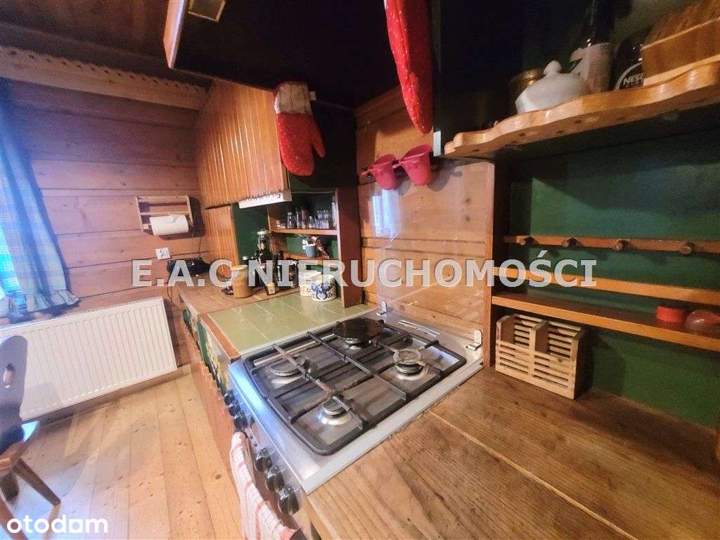 Drewniany domz bali z duszą * Gmina Raba Wyżna-13