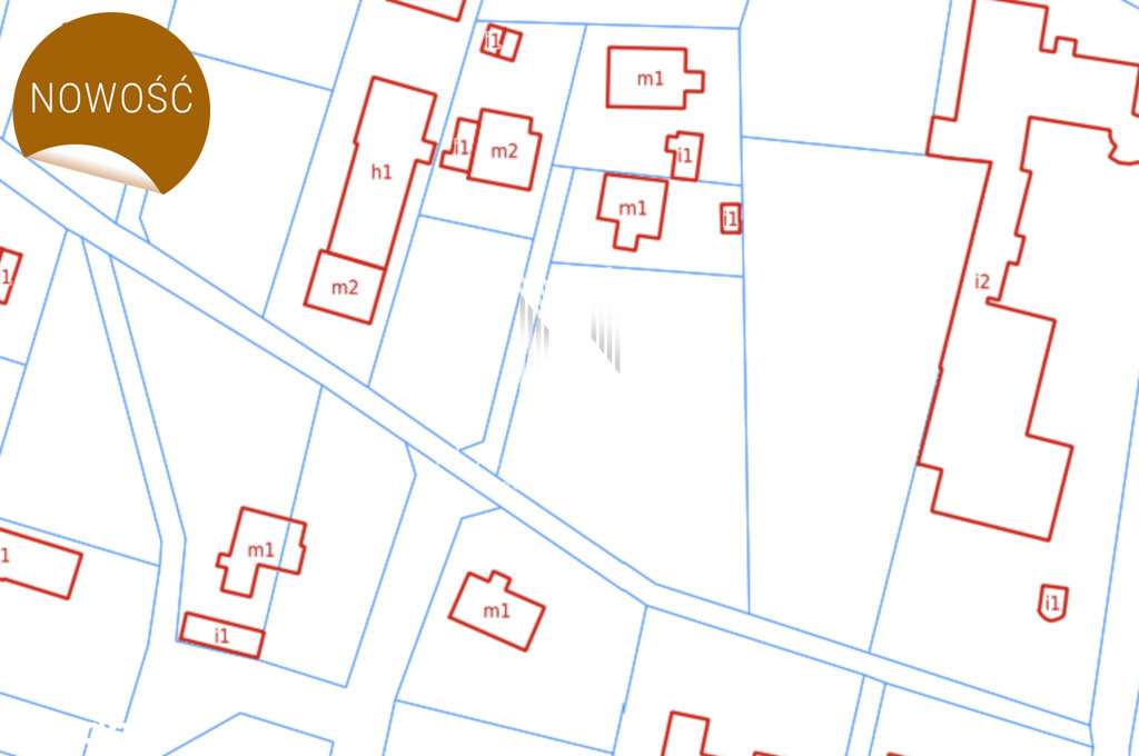 Pawłówek działka budowlana z Wz 2083 m2 - Pełny obrazek: 2/3