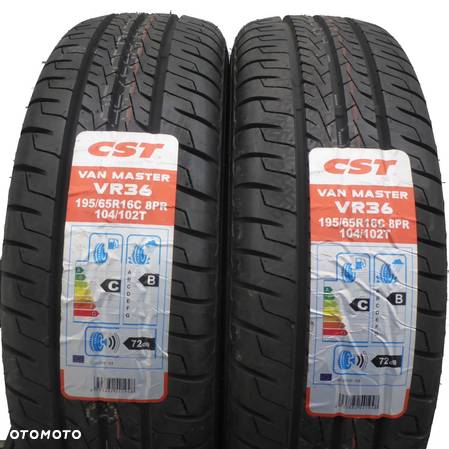 4 x CST 195/65 R16C 104/102T Van Master VR36 Lato 2017 Jak Nowe Nieużywane - 4