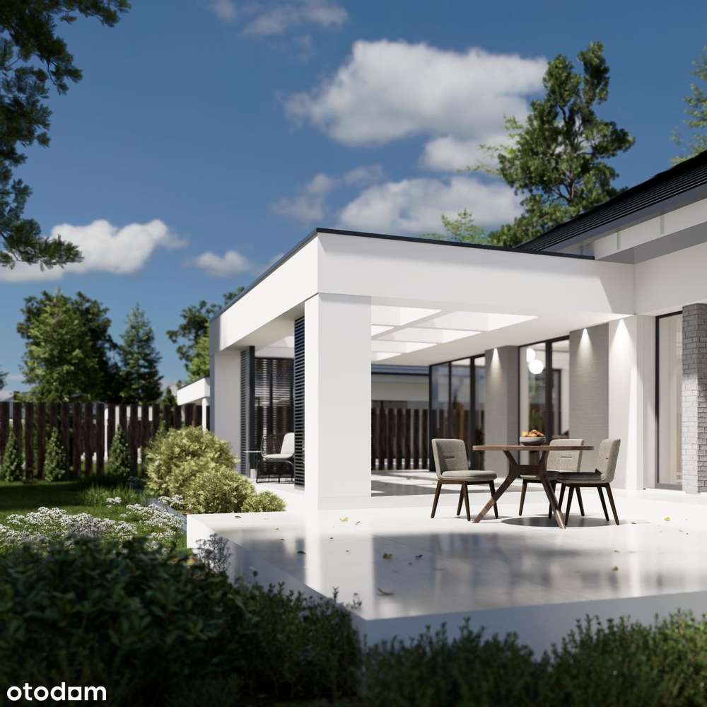 Kameralne osiedle domów parterowych przy lesie-14