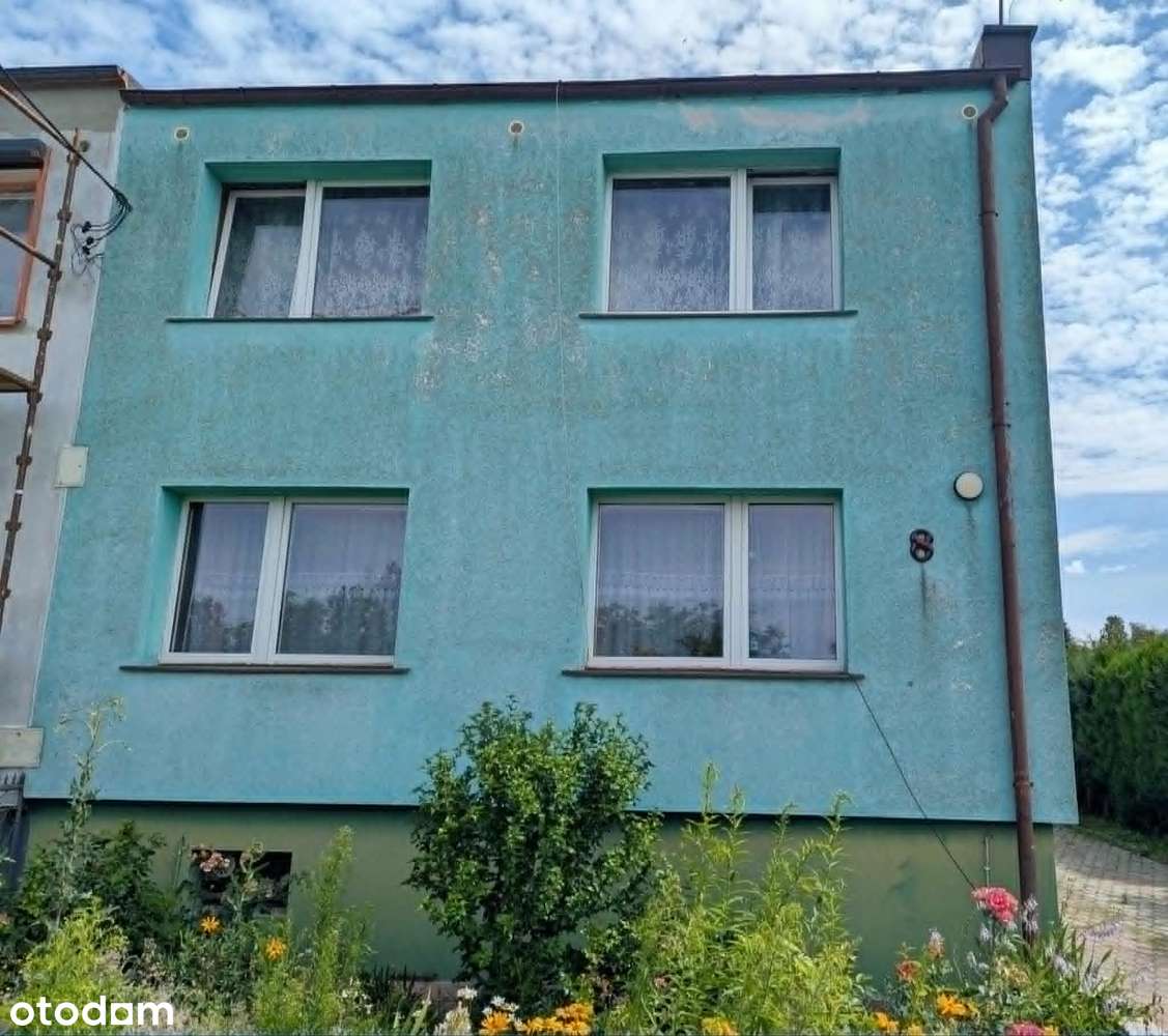 Dom 120 m² (5 pokoi) z dużym warsztatem 45 m² – os. Arkuszewo