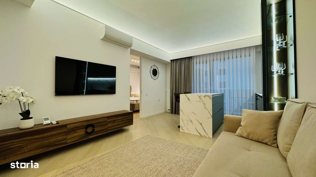 De inchiriat  | Apartament 2 camere  | Cortina North Pipera Voluntari - Imagine principală: 3/18