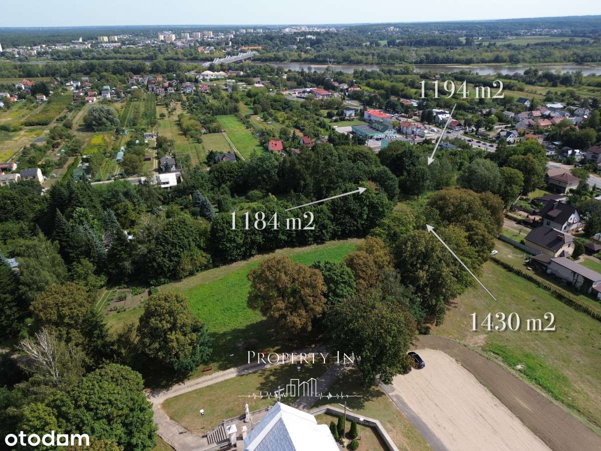 3 DZIAŁKI BUDOWLANE | NA WZGÓRZU | GÓRA PUŁAWSKA - Pełny obrazek: 2/6