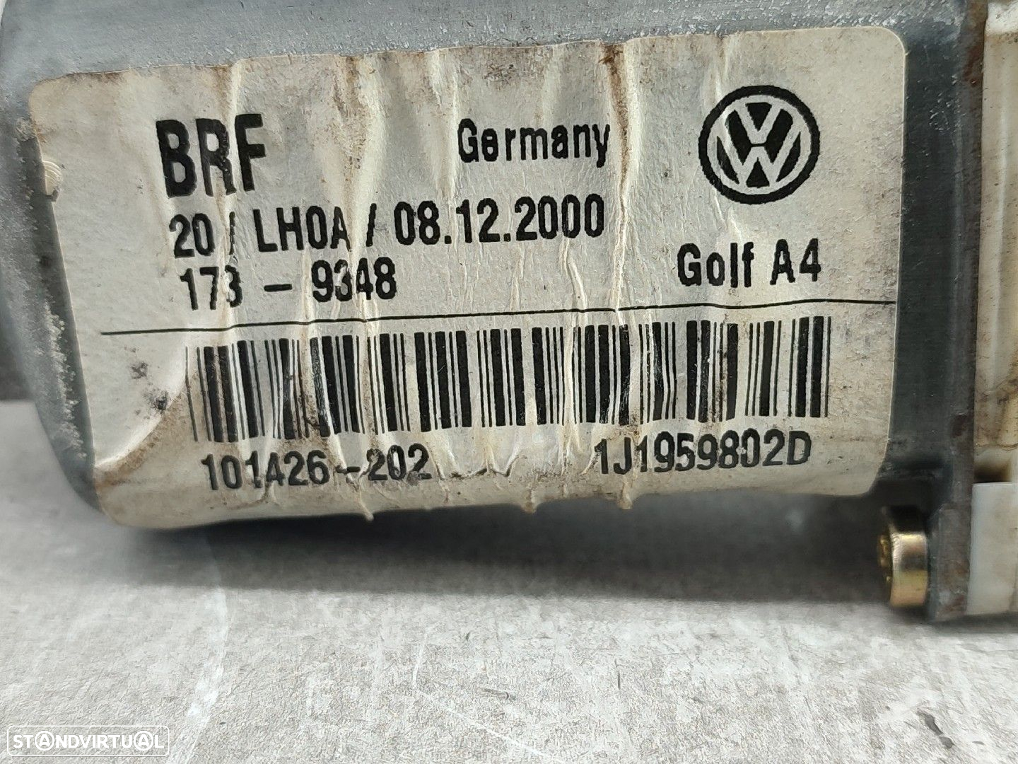 Motor De Elevador Frente Direito Volkswagen Golf Iv (1J1) - 6