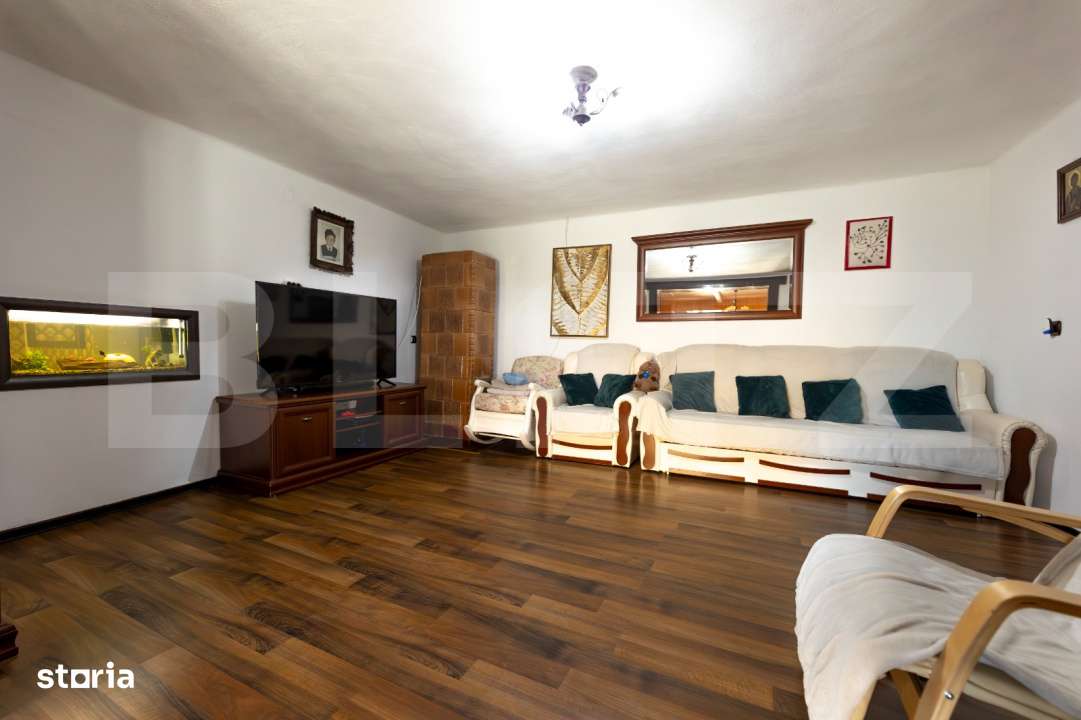 Casa individuala 130 mp 3 dormitoare 1 living 2 bai terasa 2000mp tere - Imagine principală: 4/8