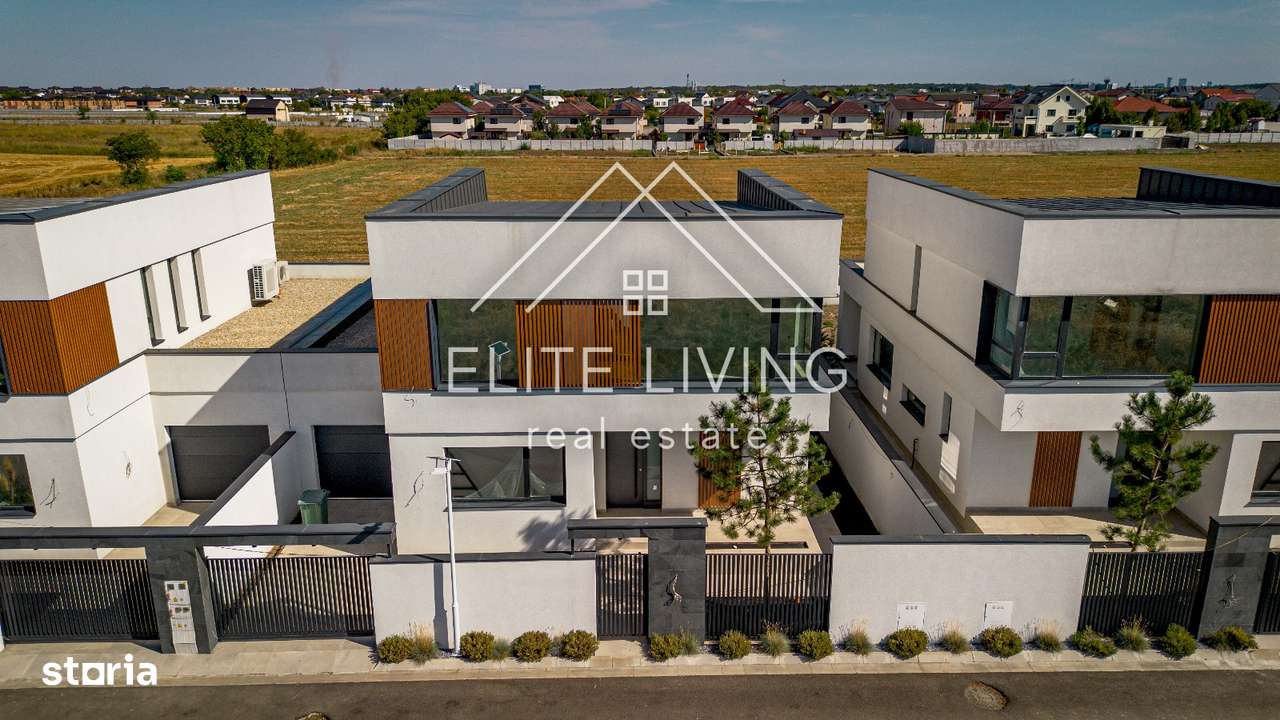 Vila Otopeni Individuala | Premium | Panouri Solare 12kw Pompa Caldura-3