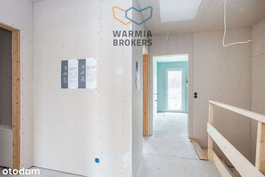 Energooszczędny dom zab. szeregowa w Bartągu-18