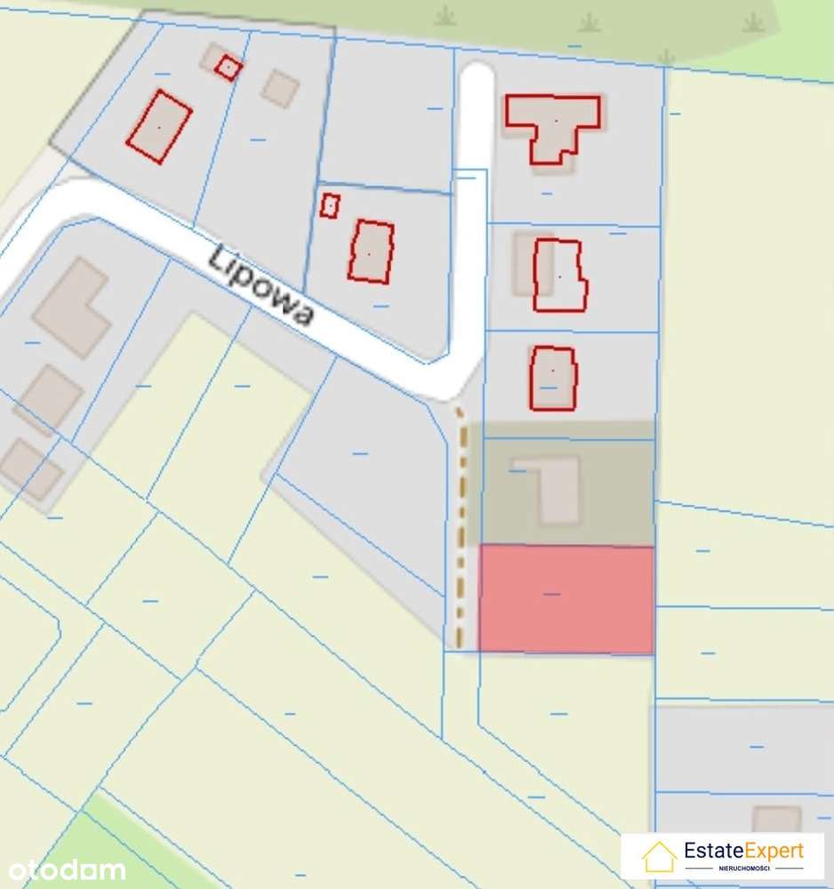 Działka Budowlana z Wz Piekoszów ul. Lipowa-3