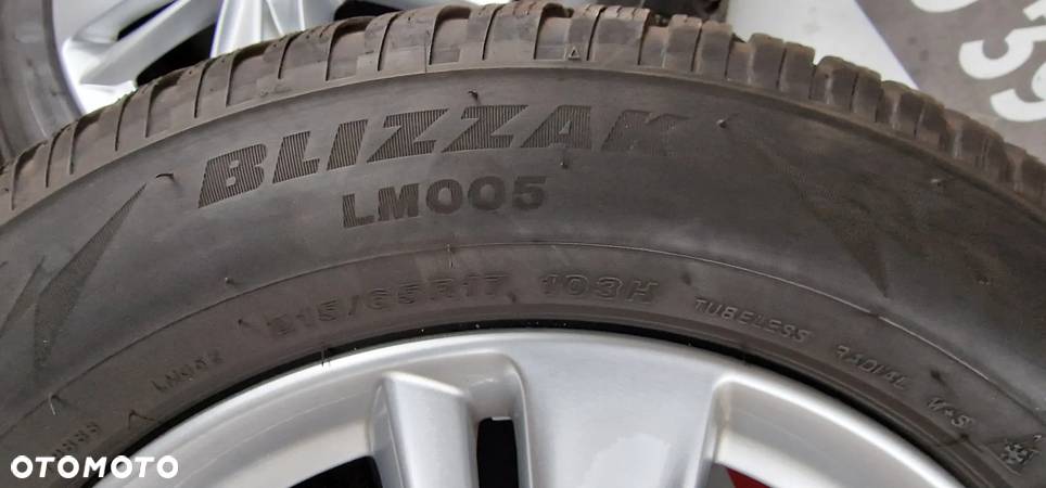 KOŁA ALUFELGI  OPEL MOKKA Grandland 215/65/17 ZIMOWE Bridgestone  5X108 ET42 - 7