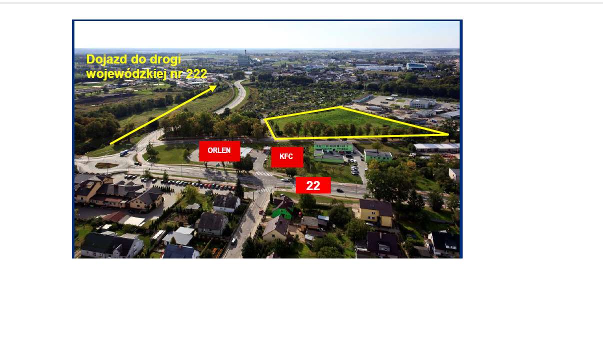 Działka Inwstycyna 2 ha, pod handel - Pełny obrazek: 2/3