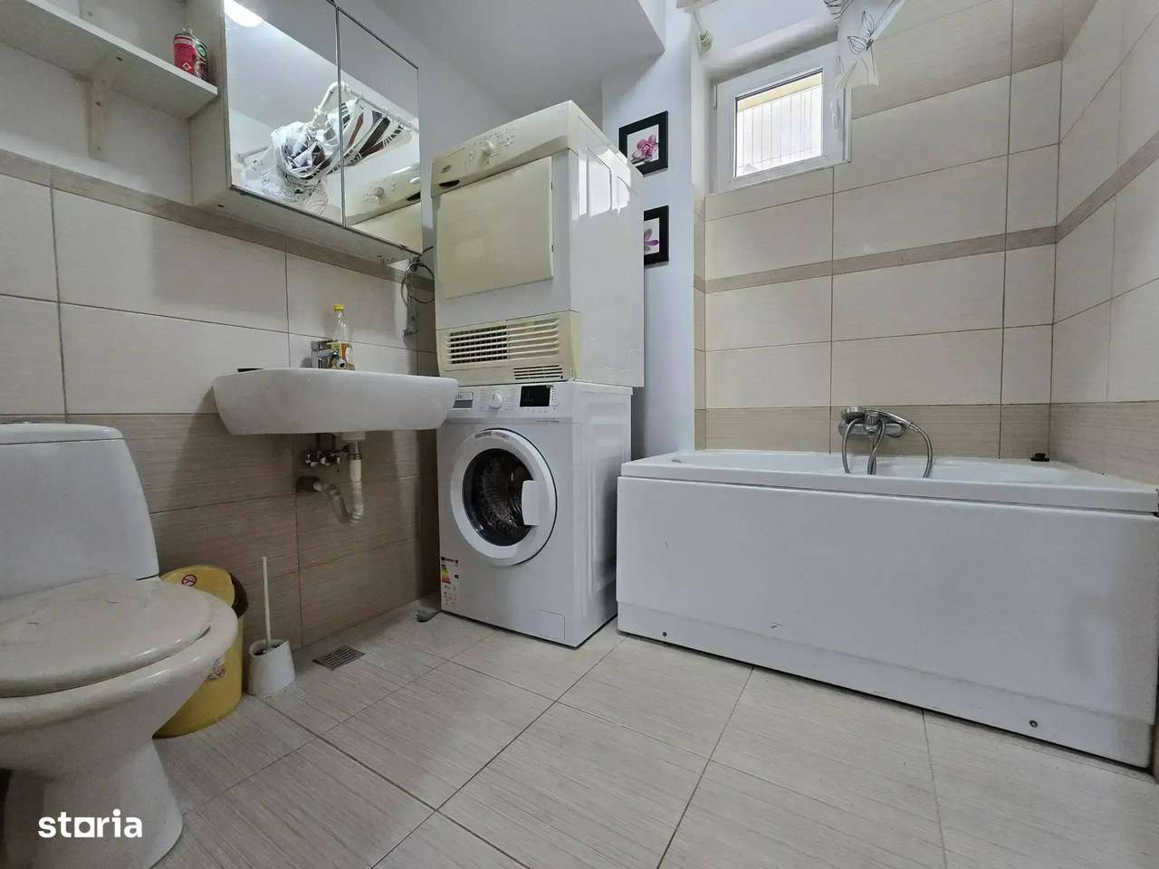 1 Decembrie metrou 2 Camere Decomandat mobilat cu geam la baie-8