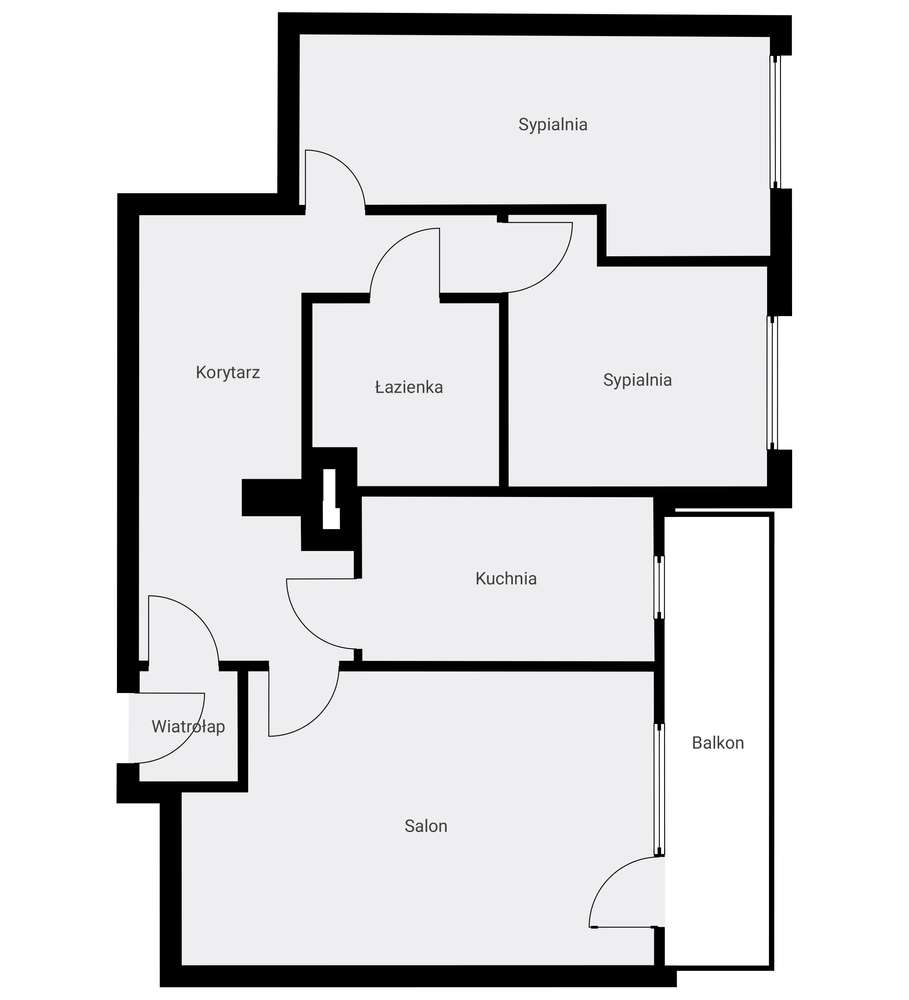 Ustawne 3 pokoje z dużym balkonem! Atrakcyjna cena!-1
