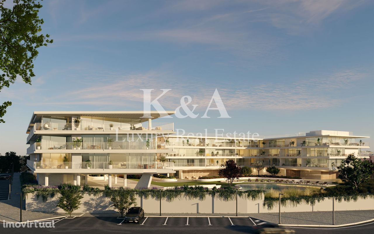 Apartamento T0 em novo condomínio privado em Vilamoura