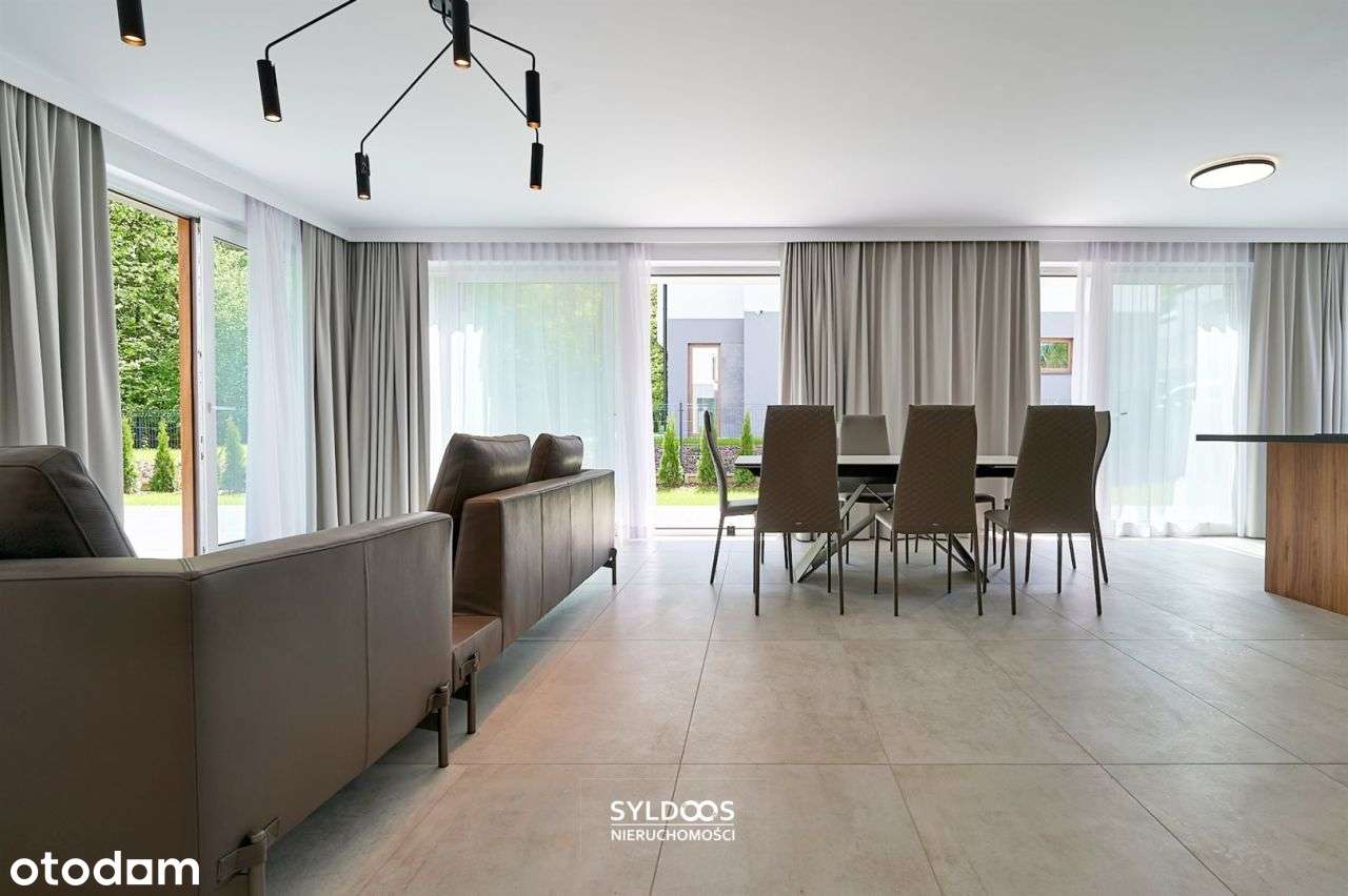 Nowoczesny dom z basenem z 2025r -Lusina przy Isk-17