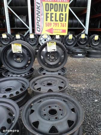 14 cali felgi stalowe  4x100 4x108 4x114,3 5x100 5x114,3 5x130 CHEVROLET CITROEN FORD HONDA HYUNDAI KIA MAZDA MITSUBISHI NISSAN OPEL PEUGEOT RENAULT VW SEAT SKODA TOYOTA VOLVO ROVER - 10