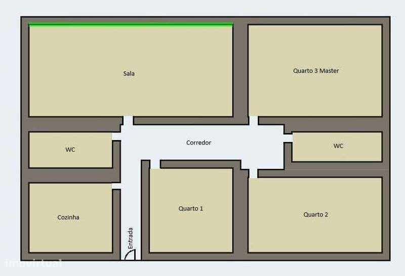 Apartamento T3 para arrendar Faulha, Sesimbra - Grande imagem: 2/7