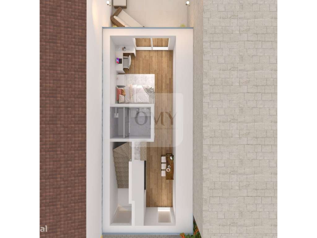 Apartamentos T0 no Centro Histórico de Vila Real - Grande imagem: 3/12