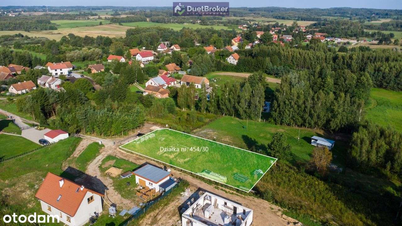 Działka Budowlana Z Projektem I Warunkami- Jurki!-1