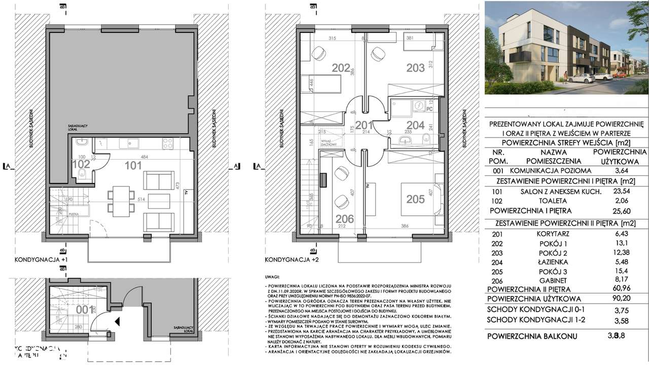 M5 - Zamknięte osiedle - ogrzewanie podłogowe - parking w cenie - Pełny obrazek: 4/5