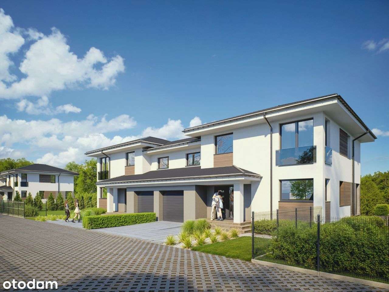 Nowoczesny dom w zabudowie bliźniaczej - Pełny obrazek: 5/15