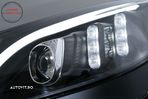 Faruri LED Mercedes C-Class W205 S205 A205 C205 (2014-2018) Negru Semnal Dinamic S- livrare gratuita - 3