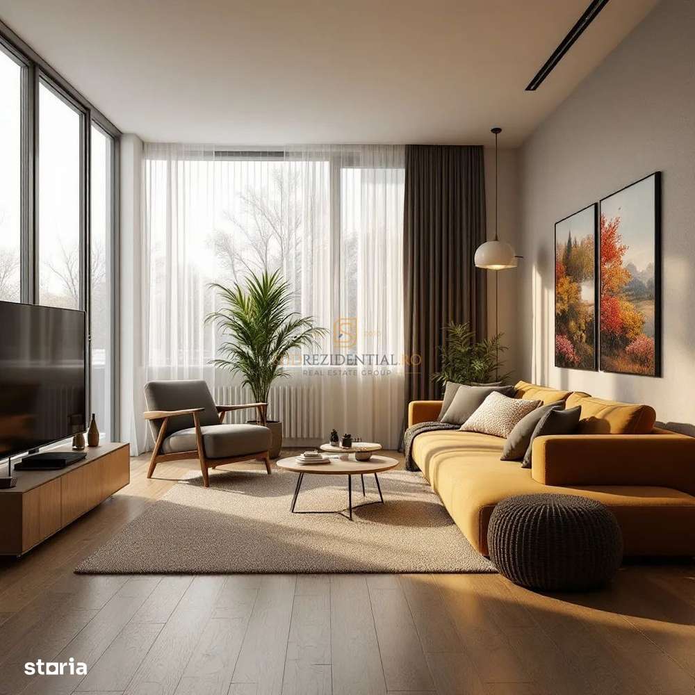 Apartament cu 3 camere de vanzare, terasa si curte proprie, Rahova