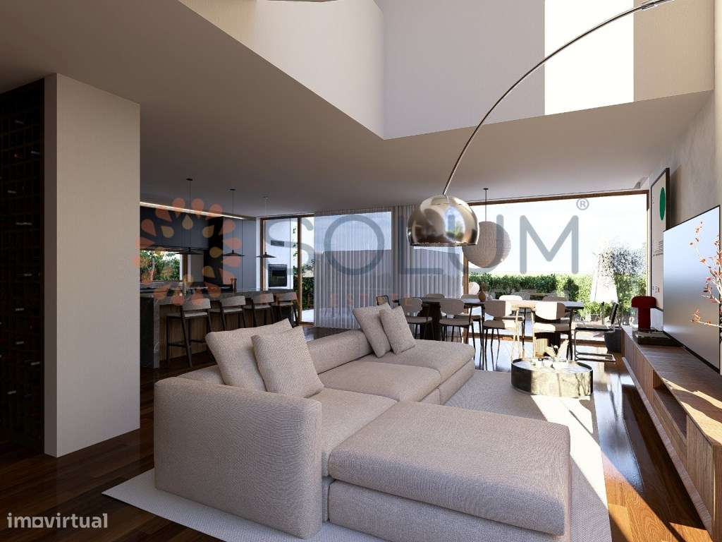 Moradia Contemporânea com Piscina e Design Moderno - Montijo-7