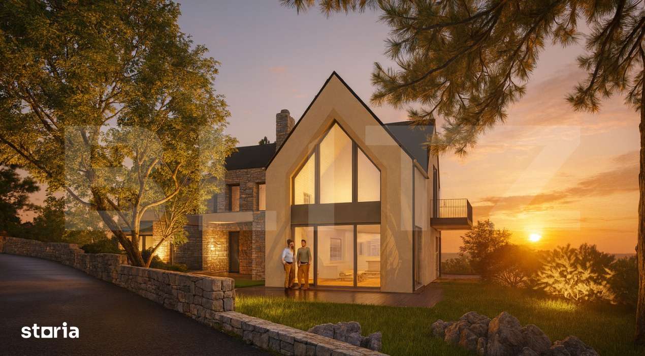 Vila 2  de lux langa Padurea Faget cu un apus de poveste - Imagine principală: 5/19