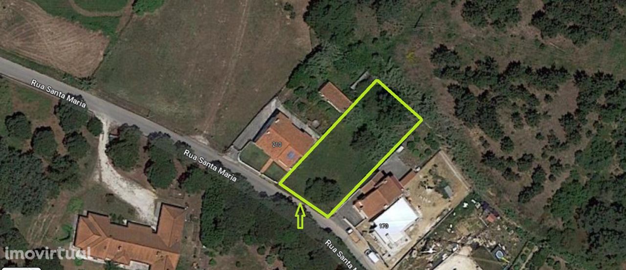 Terreno com 900m2 para construção - Cortes