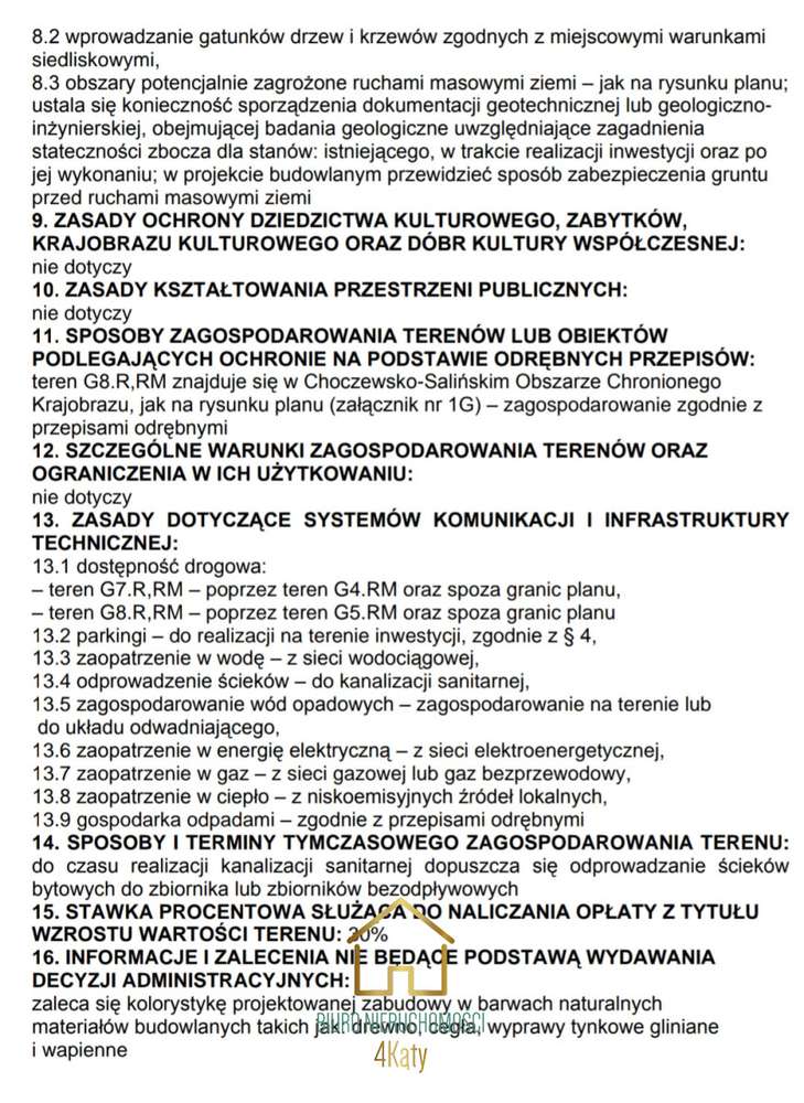 Została ostatnia! Działka r. Mpzp Perlino 3000m2,-12