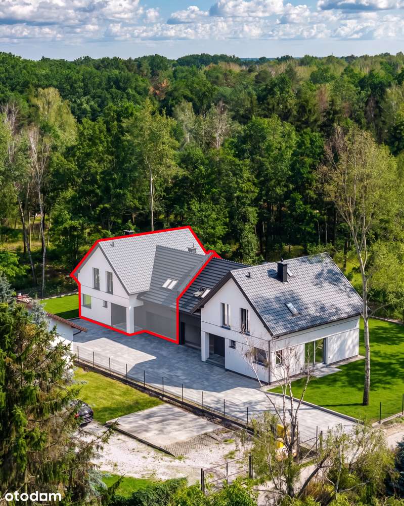 Piaseczno (Zalesie Dolne) | 850 m² działki | Garaż 2 auta | Nowy dom