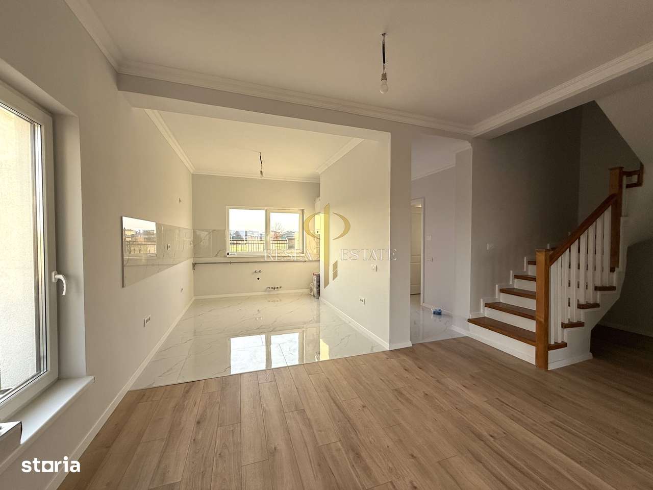 Duplex modern 5 camere| 113 mp + 320 mp teren| Mosnita Nouă-14