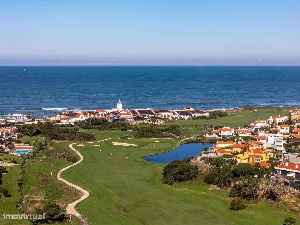 Moradia T3 com piscina, jardim, garagem e vista no Praia d'el Rey B...-57